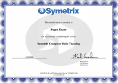 Symetrix — Composer Basic Training, 2020