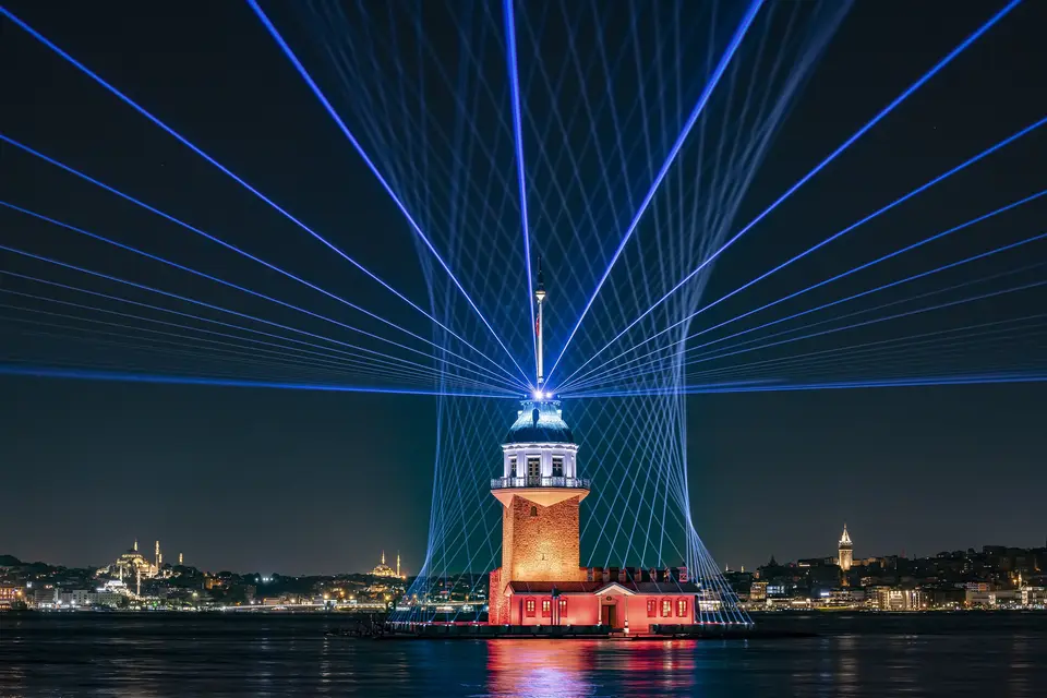 Maiden's Tower City Light and Sound Show